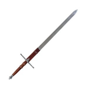 Braveheart William Wallace Claymore – Polished Stainless Steel Scottish Hero Sword